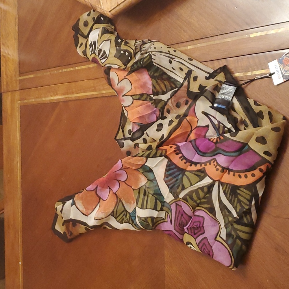 30 X 30 Silk Scarf - Picture 2 of 6